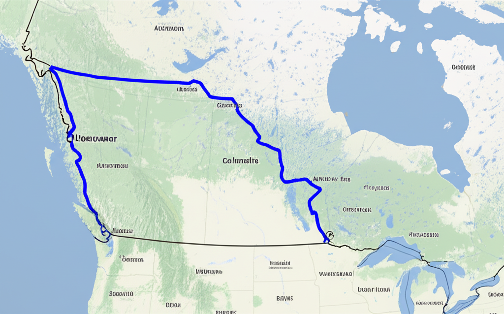 Aventure épique dans l'Ouest Canadien